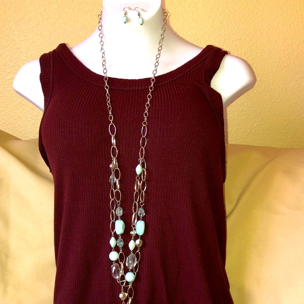 Earrings and Necklace set